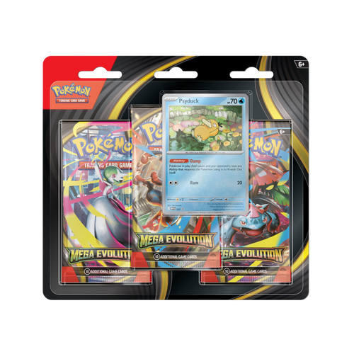 Mega Evolution - 3 Pack Blister (Psyduck/Golduck)