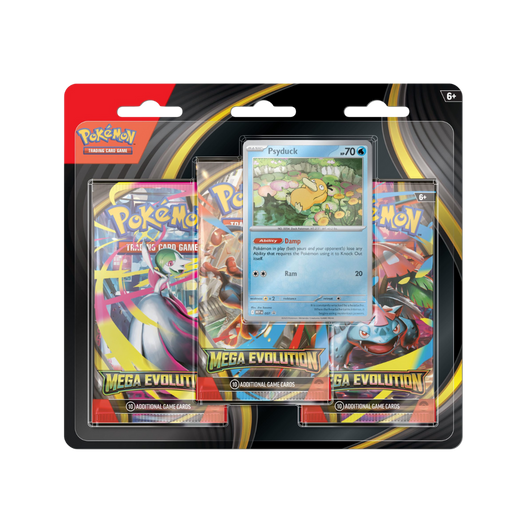 Mega Evolution - 3 Pack Blister (Psyduck/Golduck)