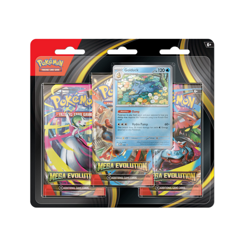 Mega Evolution - 3 Pack Blister (Psyduck/Golduck)