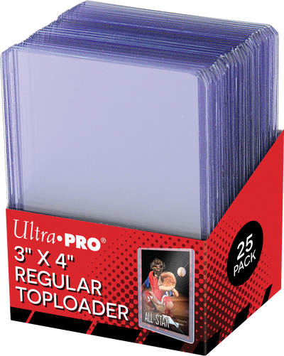 Ultra Pro - Toploader 3x4 Clear Regular