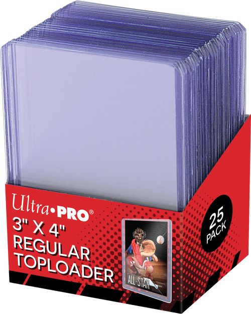 Ultra Pro - Toploader 3x4 Clear Regular