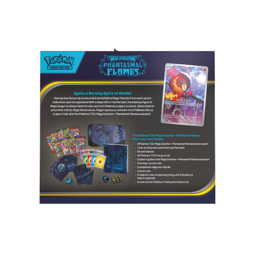 Mega Evolution Phantasmal Flames - Elite Trainer Box