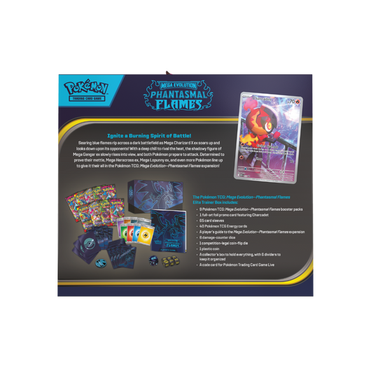 Mega Evolution Phantasmal Flames - Elite Trainer Box