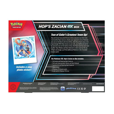 Hop's Zacian ex Box