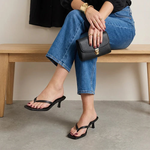 Miami Kitten Heel Sandals