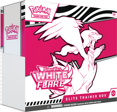 Scarlet & Violet – White Flare Elite Trainer Box Reshiram
