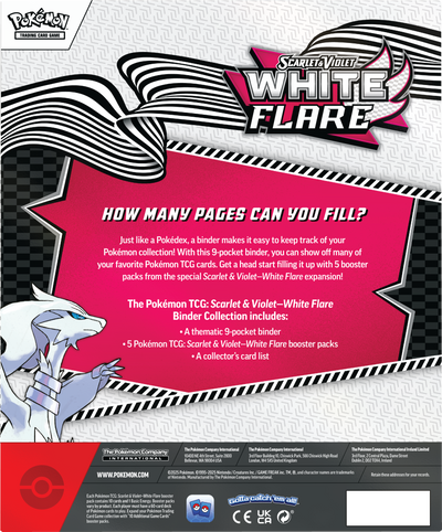 Scarlet & Violet – White Flare Binder Collection