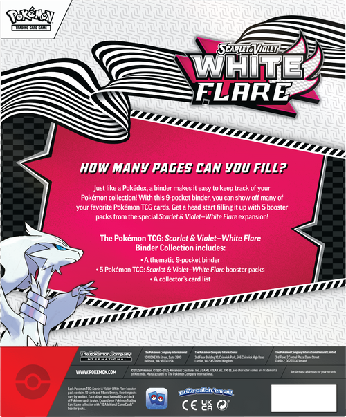 Scarlet & Violet – White Flare Binder Collection