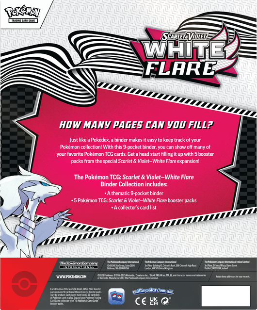 Scarlet & Violet – White Flare Binder Collection