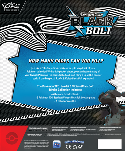 Scarlet & Violet – Black Bolt Binder Collection