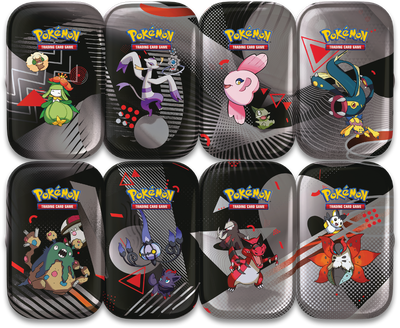 Scarlet & Violet – Black Bolt & White Flare Mini Tin