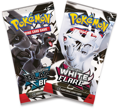 Scarlet & Violet – Black Bolt & White Flare Mini Tin