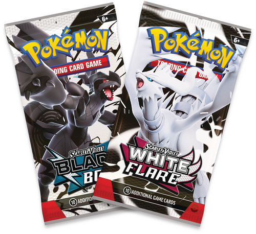 Scarlet & Violet – Black Bolt & White Flare Mini Tin