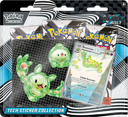 Scarlet & Violet – Black Bolt Tech Sticker Coll Reuniclus