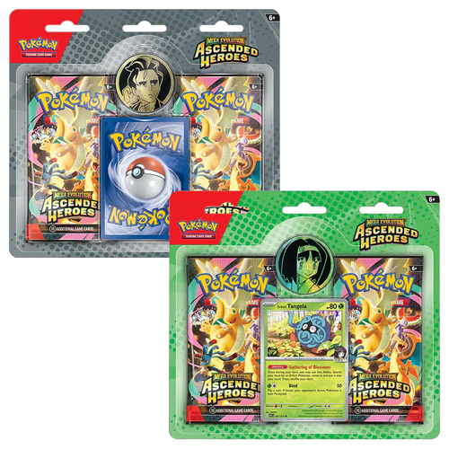 Ascended Heroes - 2 Pack Blister Tangela or Komola