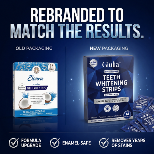 Giulia Whitening Strips - Instant Whitening - 14 Strips