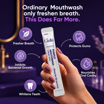 Purple Mouthwash