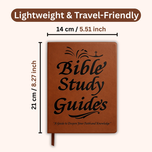 Bible Study Guide Journal – 66 Pages - 1