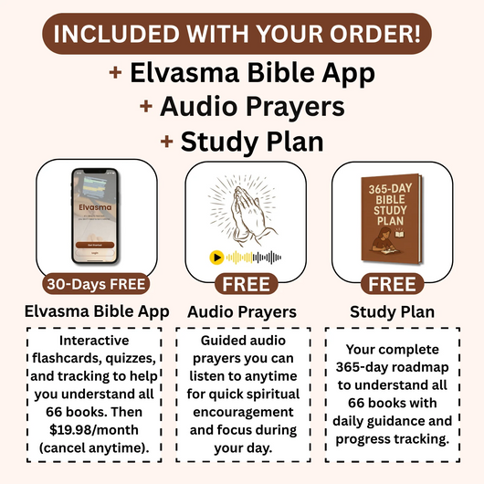 Bible Study Guide Journal – 66 Pages - 1