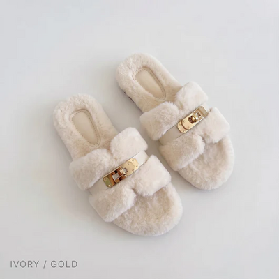 Orla Shearling Sandal