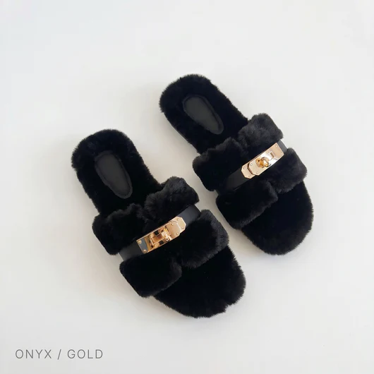 Orla Shearling Sandal