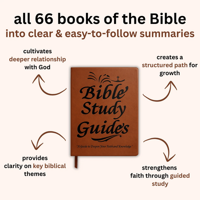 Bible Study Guide Journal – 66 Pages - 1