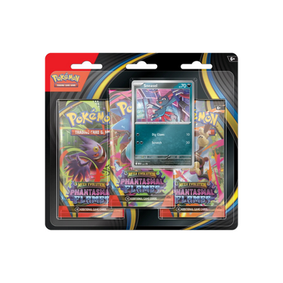 Mega Evolution Phantasmal Flames - 3 Pack Blister (Sneasel/Weavile)